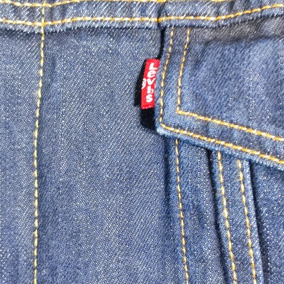 Levi's Type III Sherpa Trucker Jacket men's size XXL ink blue winter denim - Picture 10 of 14